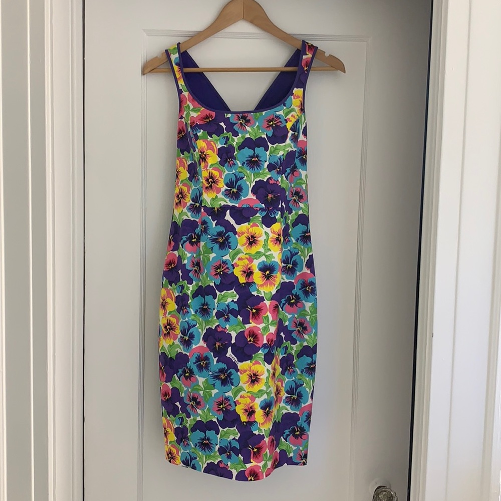 Versace floral dress